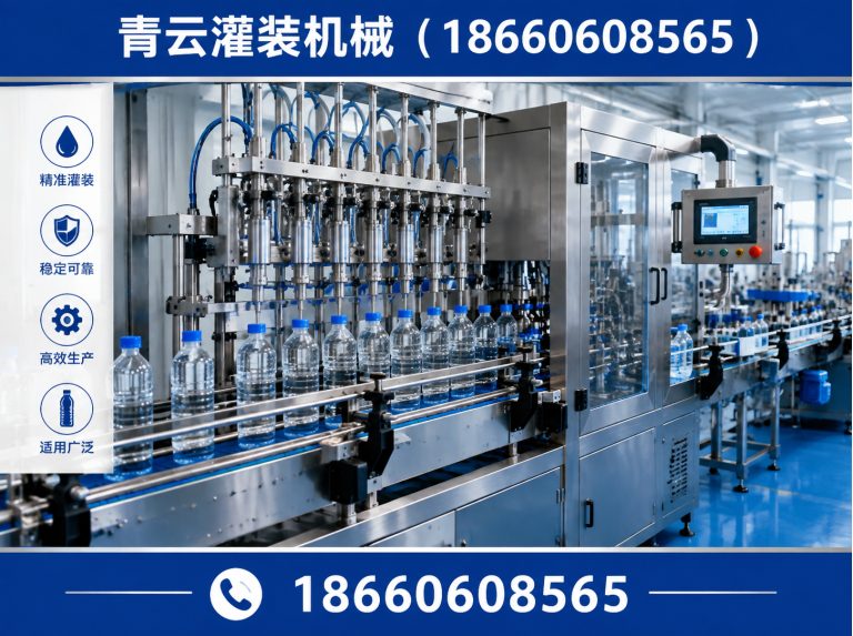 临朐县矿泉水灌装机展示图